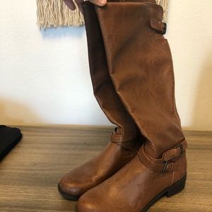 Brown Leather Boots